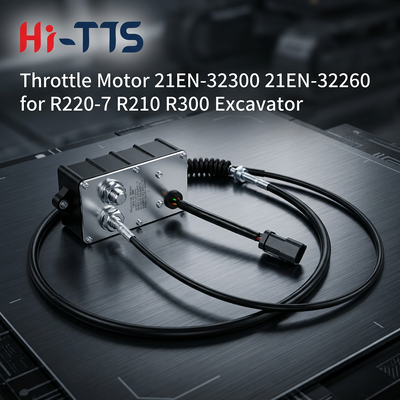 Motor de aceleração 21EN-32300 21EN-32260 para R225-7 Excavadora Peças de máquinas de construção
