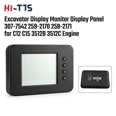 Bom preço Painel de exibição do monitor de escavadeira para motor C12 C15 3512B 3512C 307-7542 259-2170 259-2171 on-line