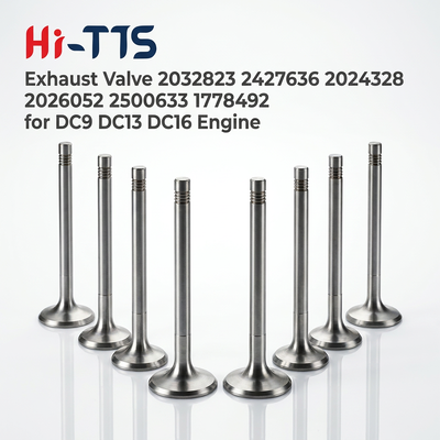 Bom preço Válvula de escape para motores a diesel Scania DC9 DC13 DC16 Partes sobressalentes de motores a diesel 2026052 2032823 on-line