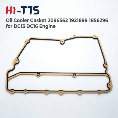 Bom preço Números da peça OEM da gaxeta da tampa do refrigerador de óleo do motor 2096562 1921899 1856296 on-line