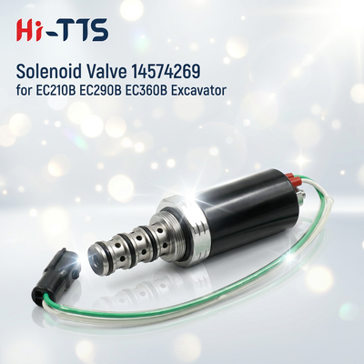 Valva solenoide 14574269 VOE14574269 para escavadeira EC210 EC290 EC360 EC460 Partes de máquinas de construção