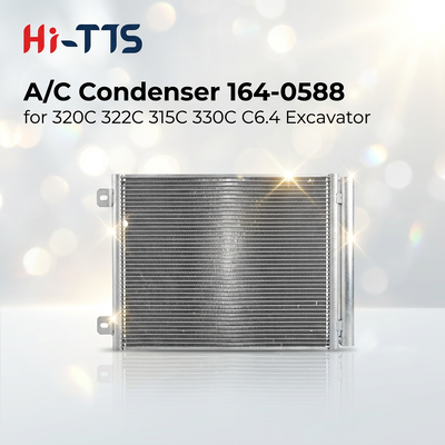 Bom preço 164-0588 1640588 Montagem de condensadores para Komatsu PC200-7 PC300-7 para 3046 3054 3126 C6.4 Partes de máquinas de construção de motores on-line