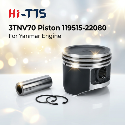 119515-22080 129515-22080 11951522080 12951522080 Pisto para Yanmar 3TNV70 Partes de escavadeiras Partes de máquinas e motores
