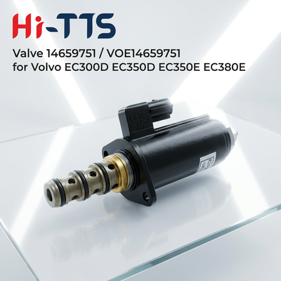 Válvula 14659751 VOE14659751 para EC300D EC350D EC350E EC380E Partes de escavadeiras Partes de máquinas e motores