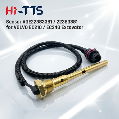 Sensor de nível de óleo 22383381 VOE22383381 para EC210 EC220 EC235 Série Excavadora de rastreamento Partes de máquinas de construção