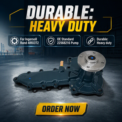 22568216 Combinação de bombas de água de refrigeração para motores a diesel Substituição do compressor Doosan Ingersoll Rand 4IRX3T2 4IRX3T