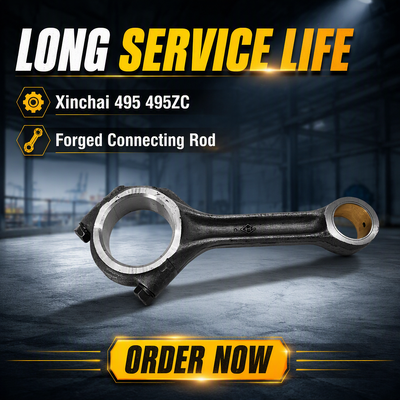 Biela de Conexão Diesel de Alto Torque OE 495B-04201A-D1 Liga Forjada para Xinchai 495 495ZC Substituição de Desempenho