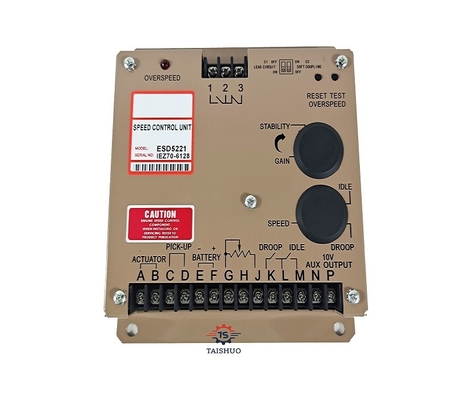 Bom preço Regulador de velocidade diesel Controller da unidade de controle ESD5221 da velocidade de motor do gerador 12V 24V on-line