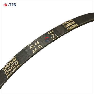 Bom preço Tipo correia de borracha 08452015 do MACHADO de Engine Fan Belt da máquina escavadora da peça do mercado de acessórios de AX45 V on-line